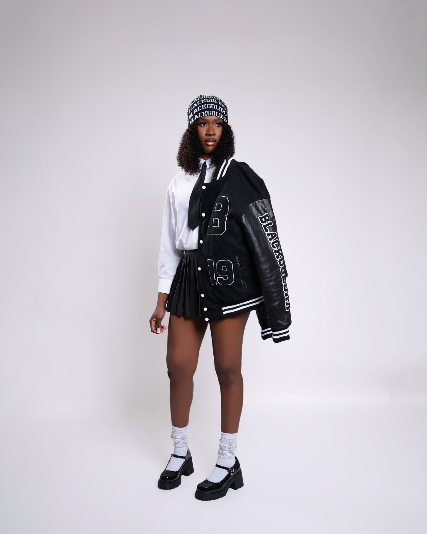 BLACKGOLDXX VARSITY JACKET