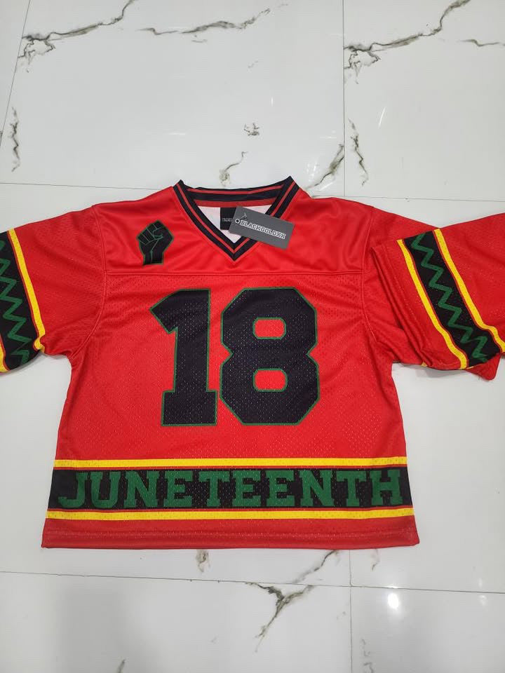 JUNETEENTH JERSEY *Runs Small Size Up*